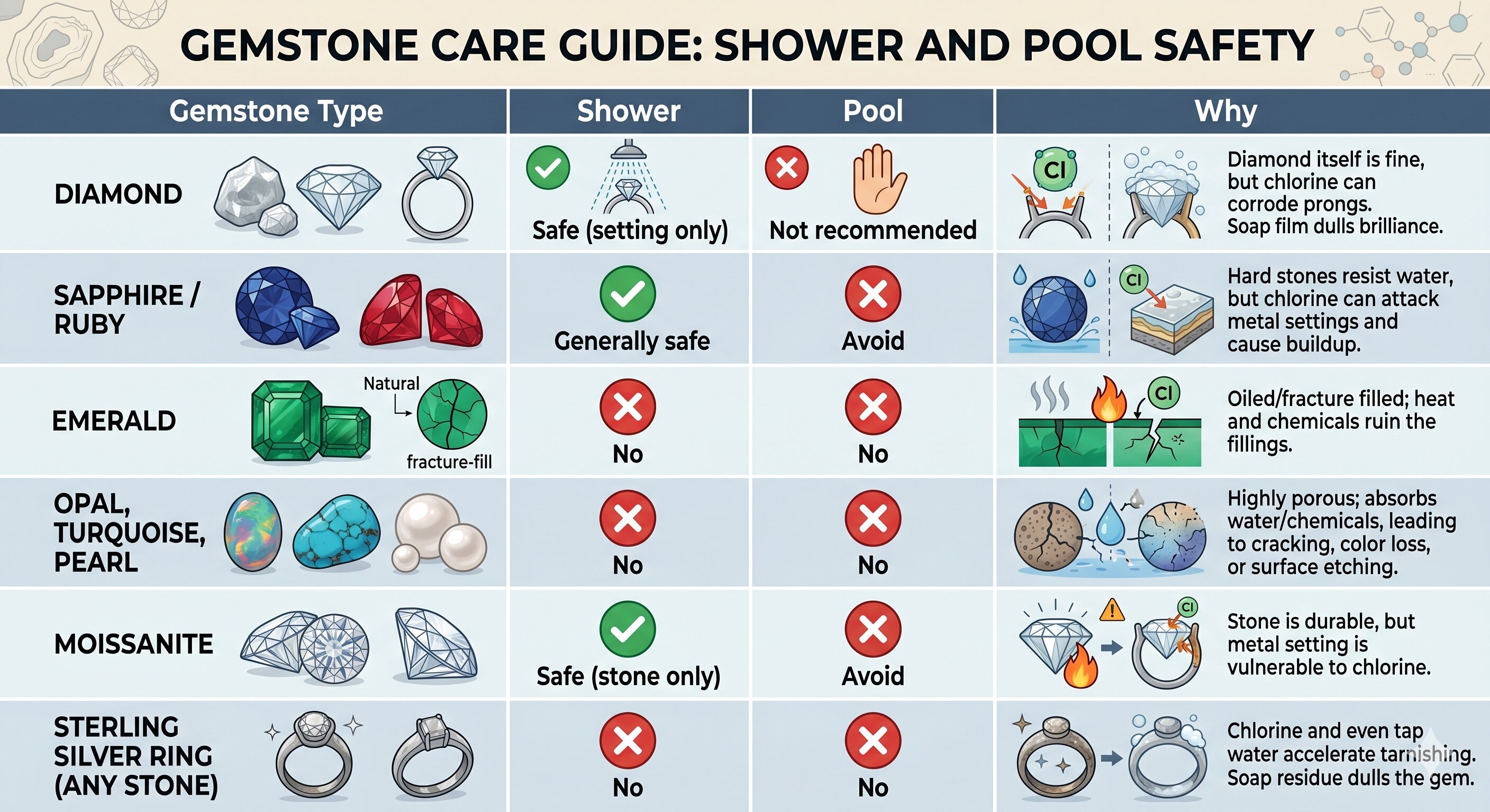 gemstone care guide
